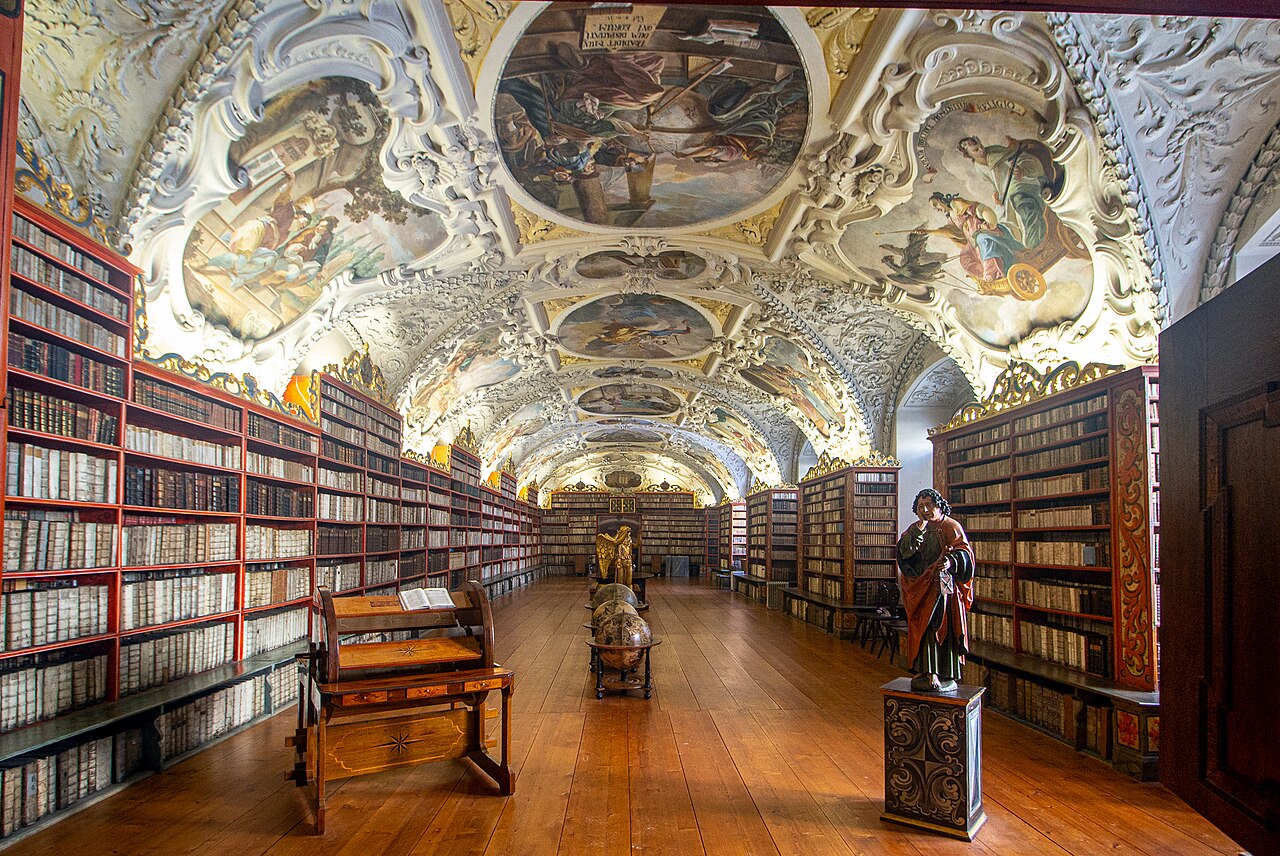 Strahovklostrets bibliotek